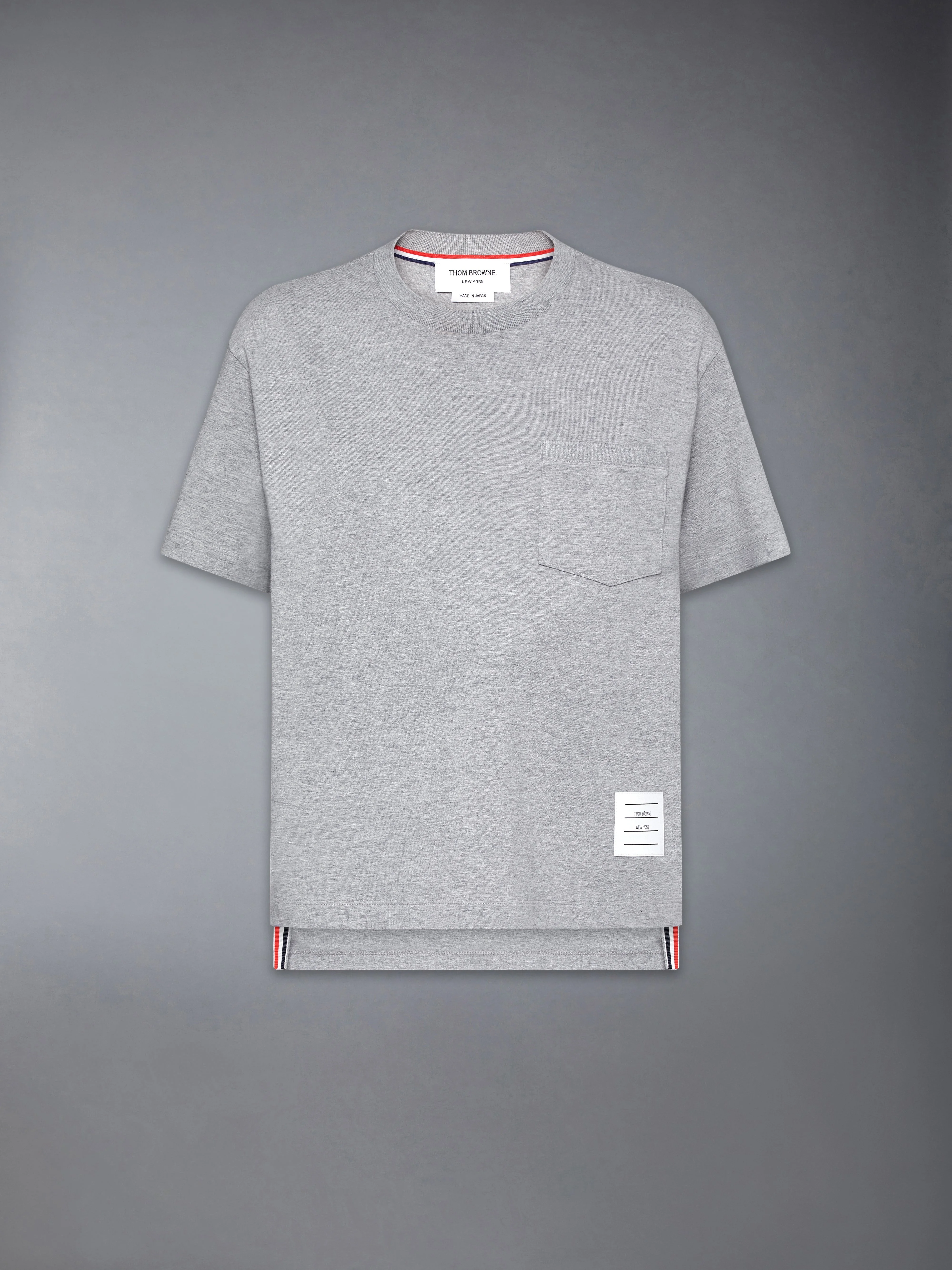 MEDIUM WEIGHT JERSEY BOXY FIT POCKET TEE - 1