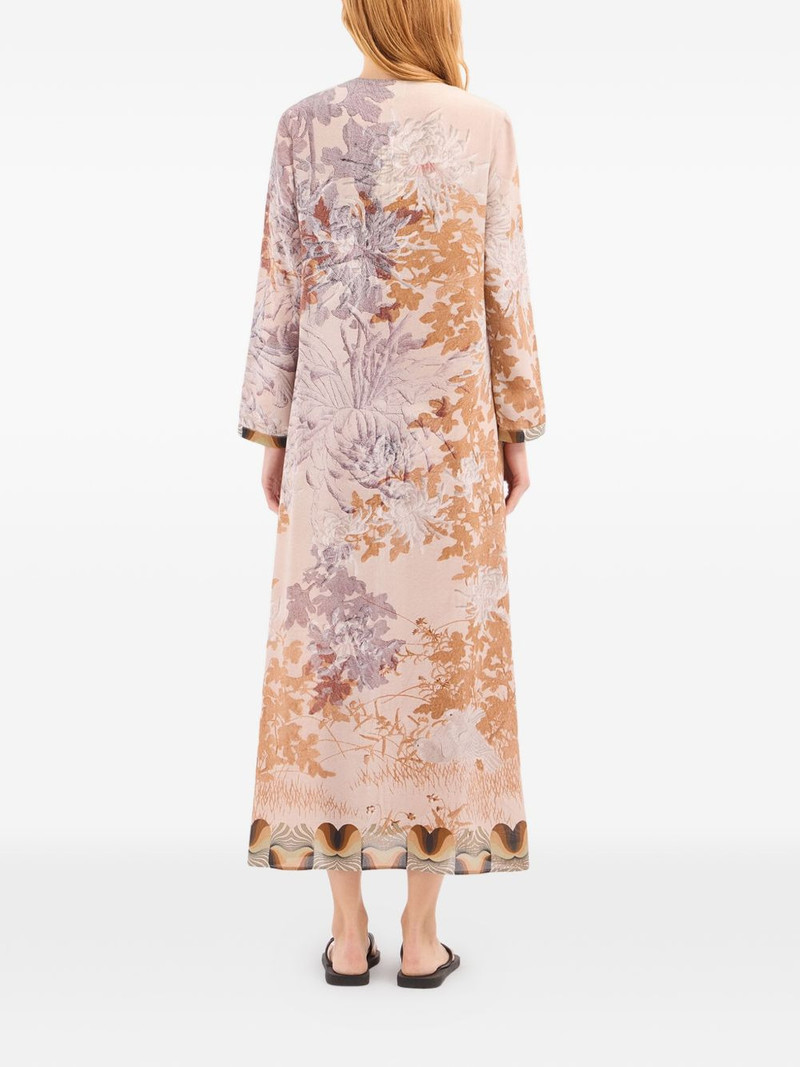Brule floral A-line midi dress 4