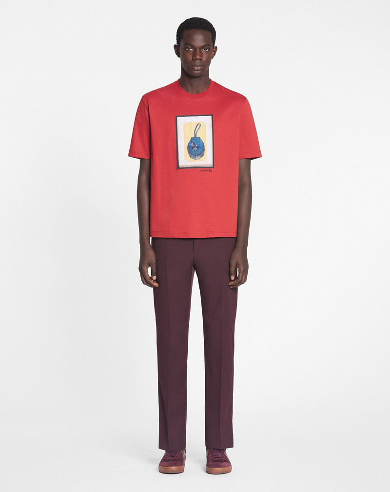 Lanvin CLASSIC T-SHIRT WITH AN ARCHIVES PRINT outlook