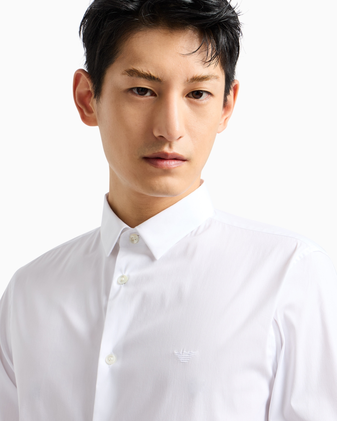 Stretch nylon-blend shirt - 5