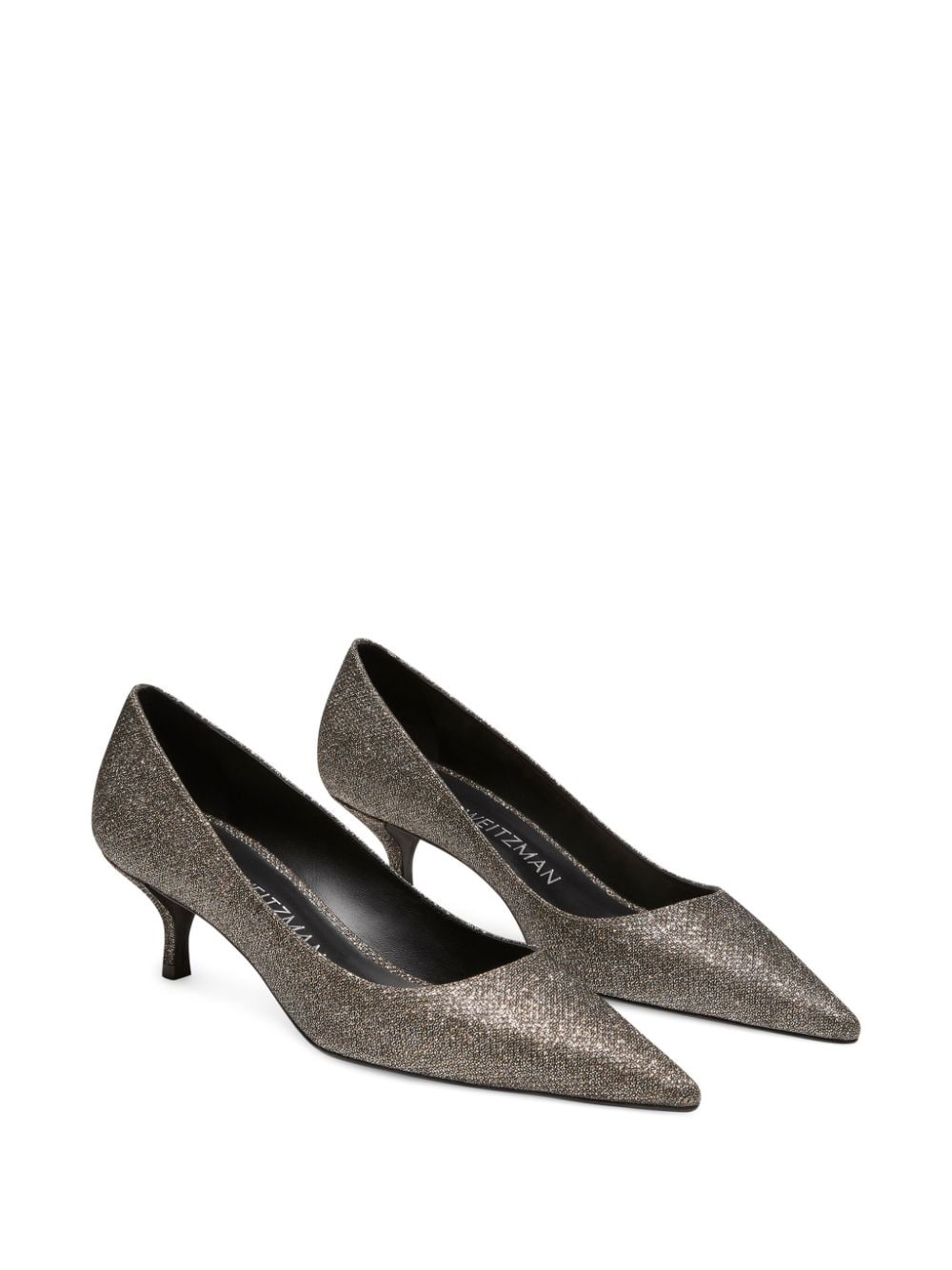 Stuart 35mm glitter pumps - 2