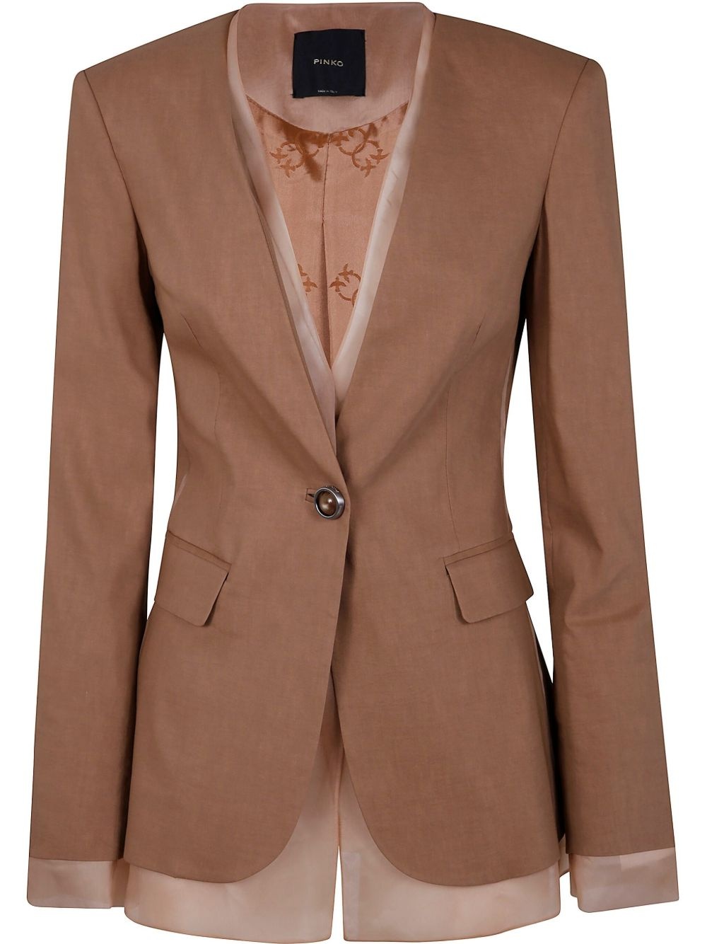 single-breasted blazer - 1