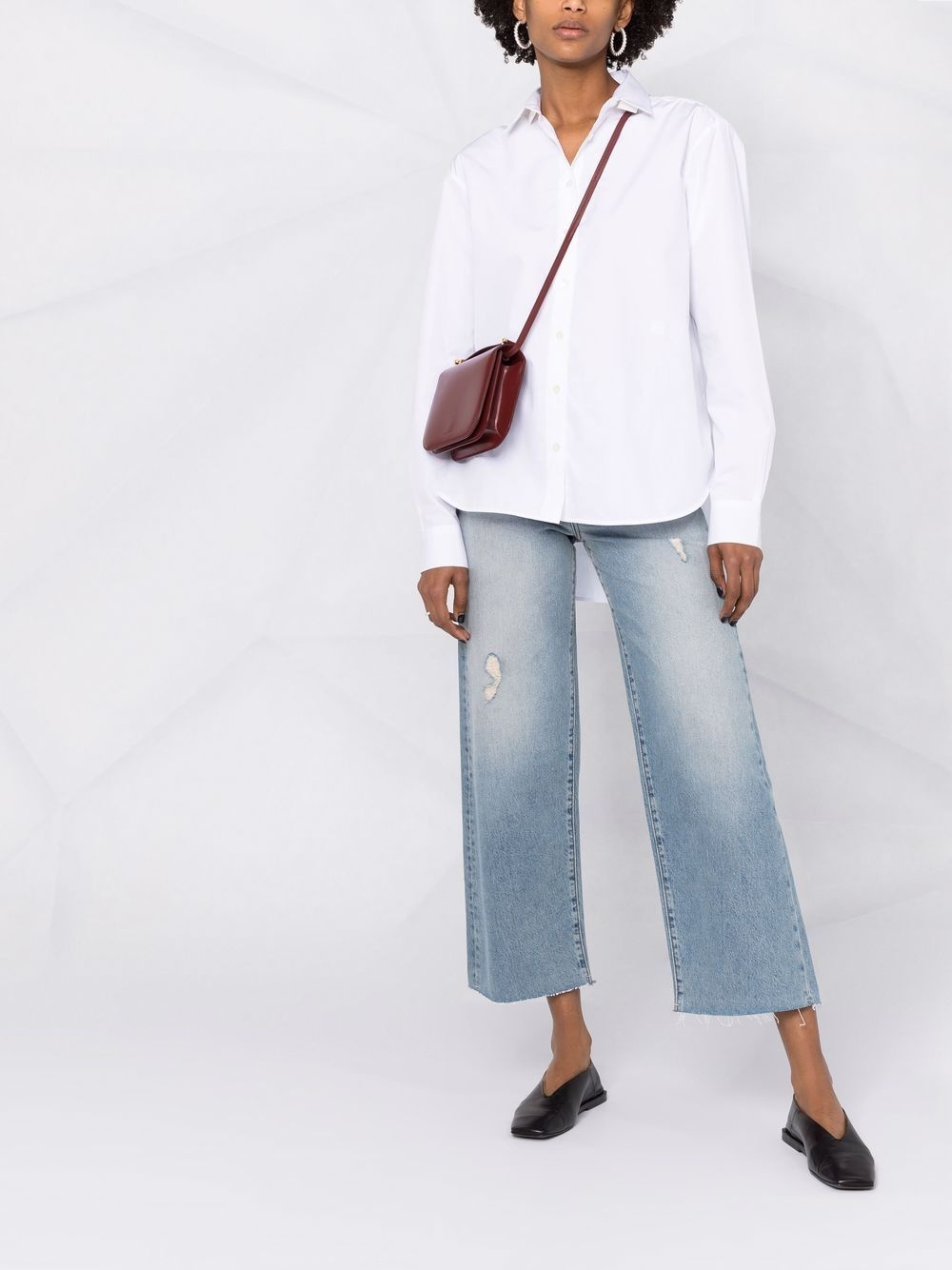 Signature concealed placket shirt - 2