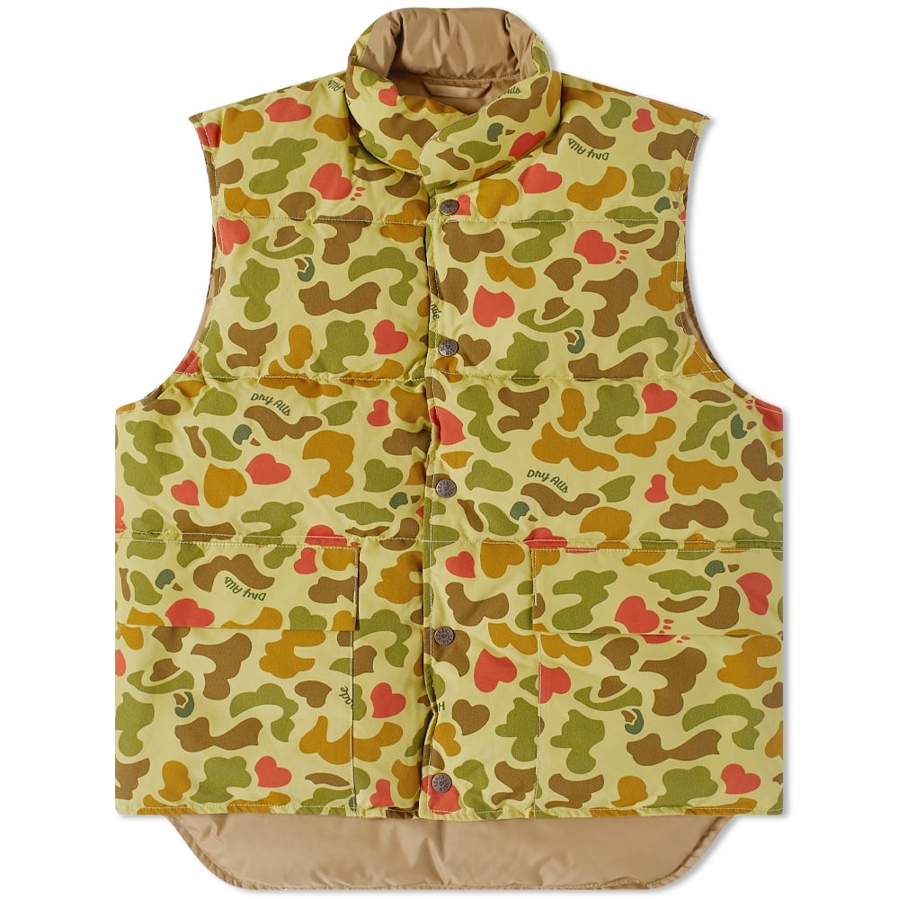 Human Made Duck Camo Down Vest - 1