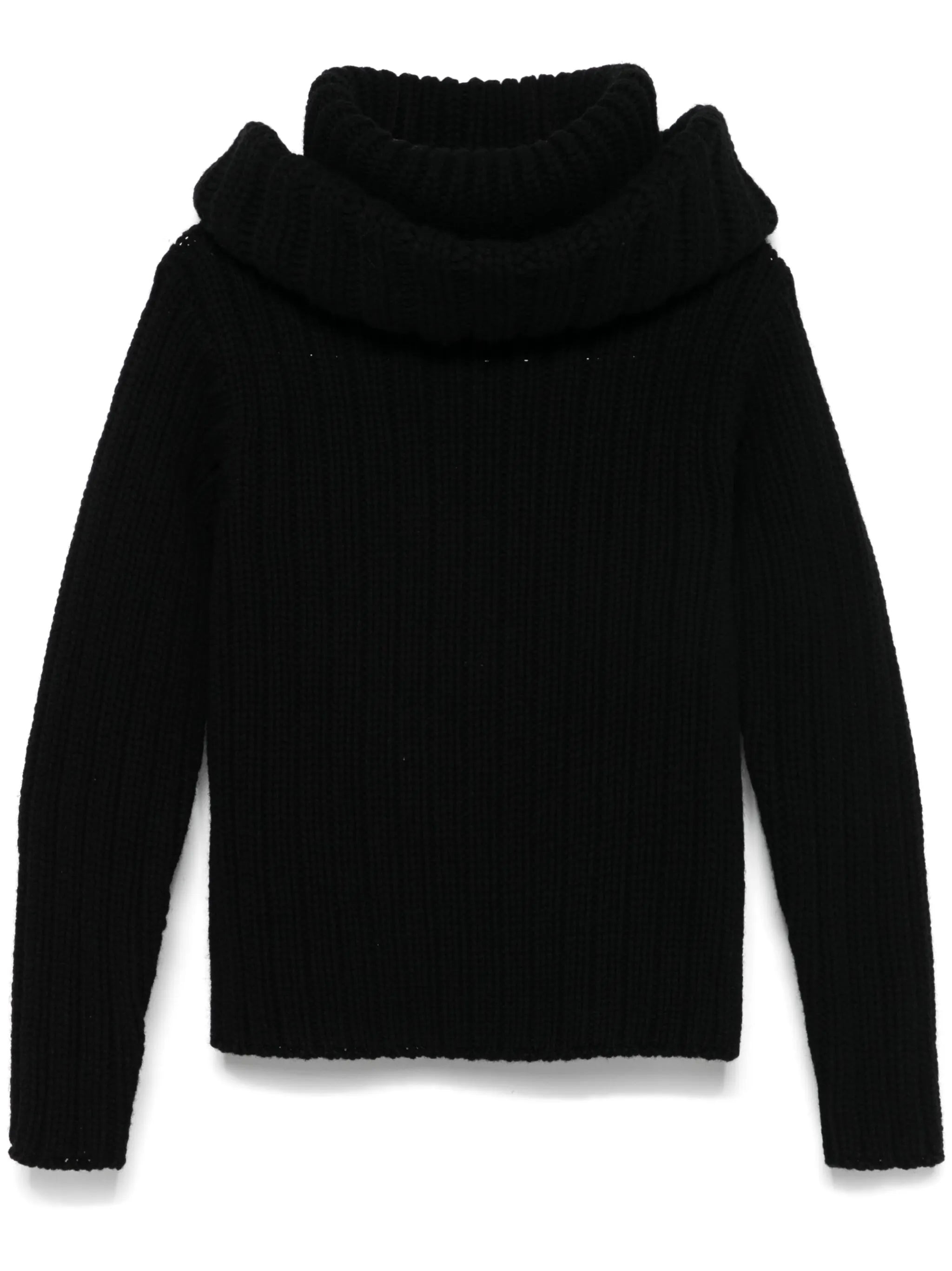 chunky ribbed knit sweater - 1