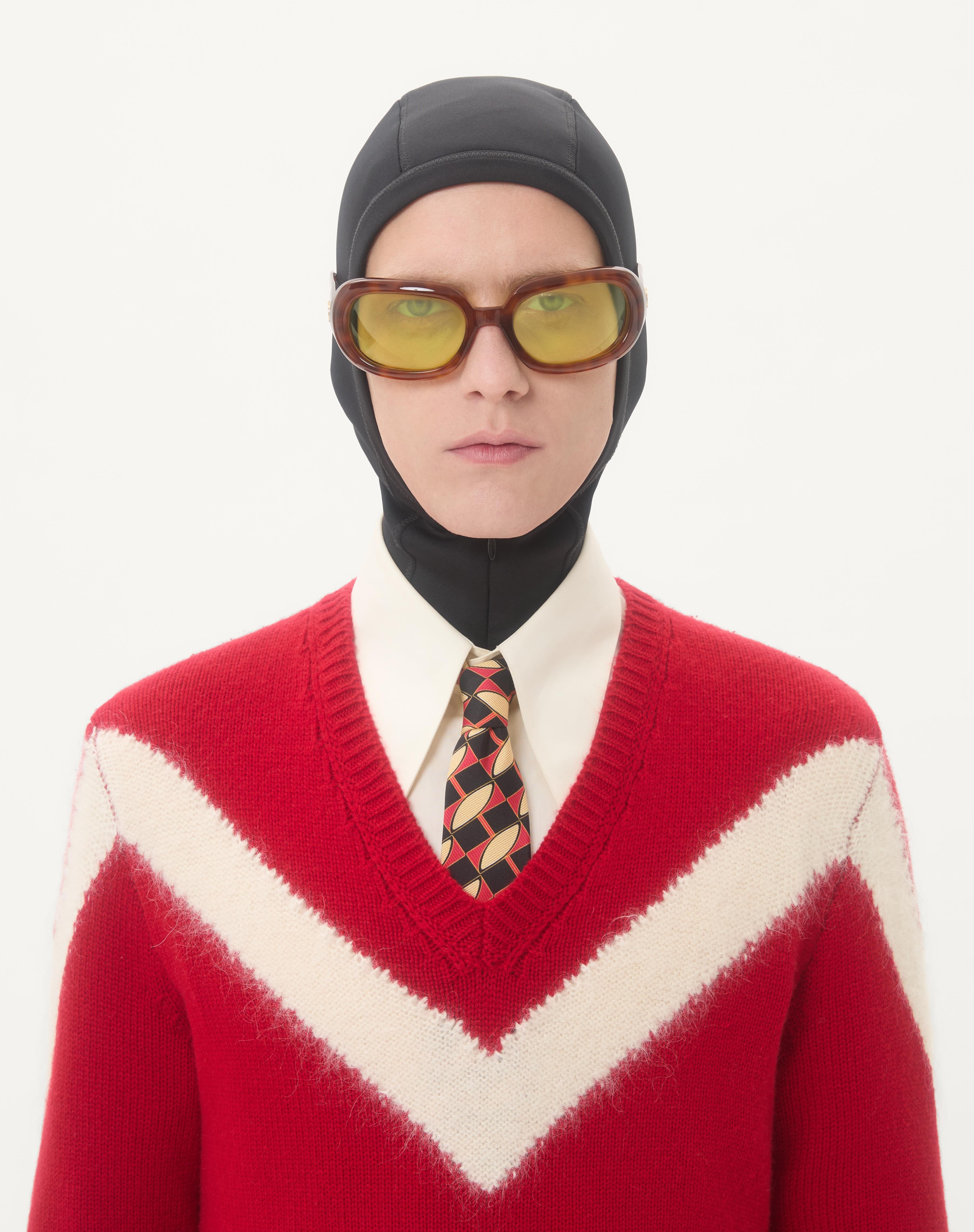 VALENTINO WOOL SWEATER WITH VLOGO BOW AT THE BACK - 4