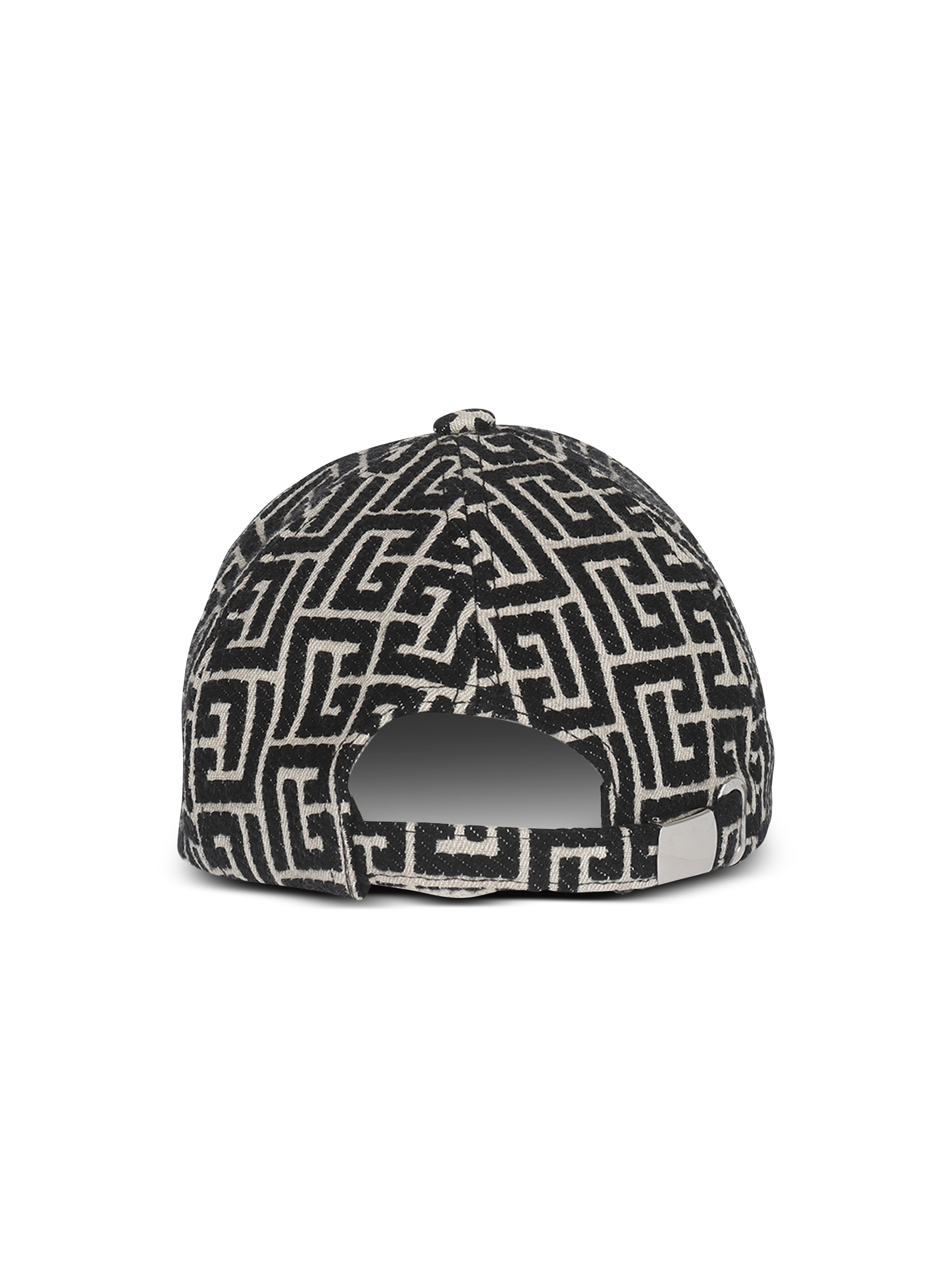 Monogrammed jacquard cap - 3