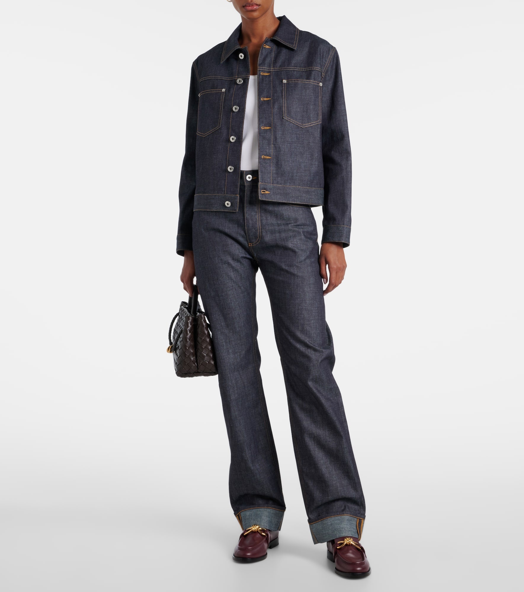 Low-rise straight jeans - 2