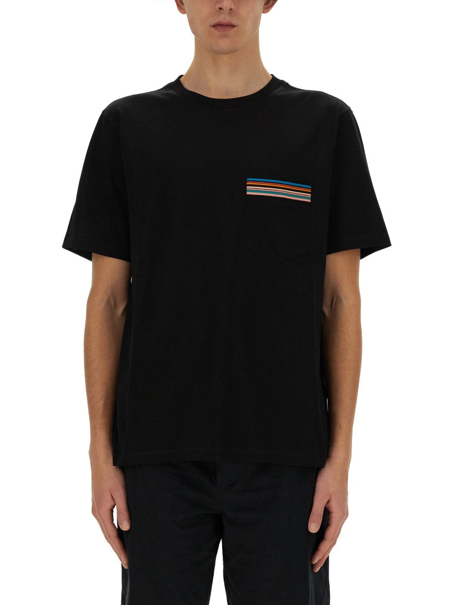 Striped Pocket T-Shirt - 1