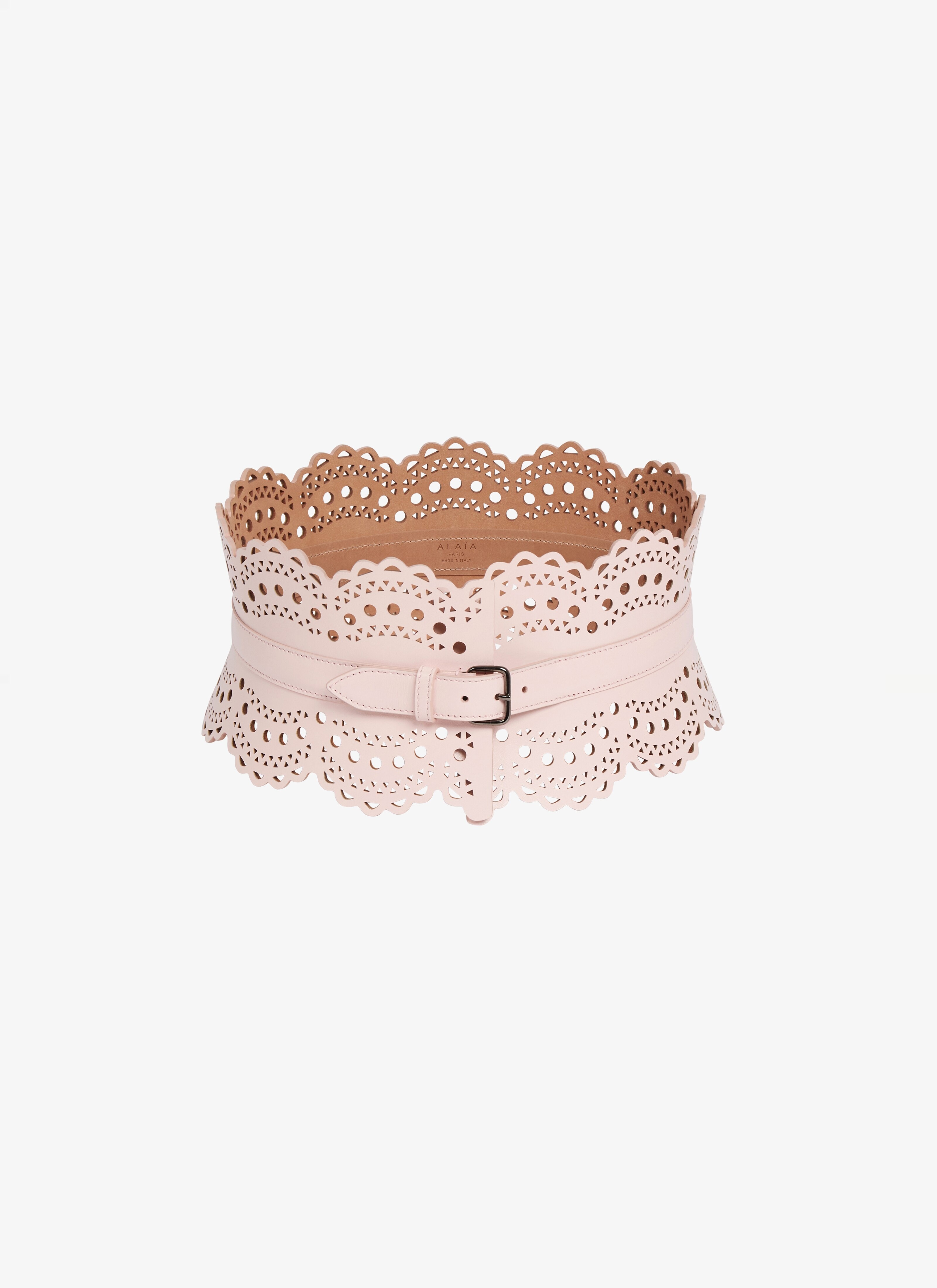 BUSTIER BELT IN VIENNE WAVE CALFSKIN - 2