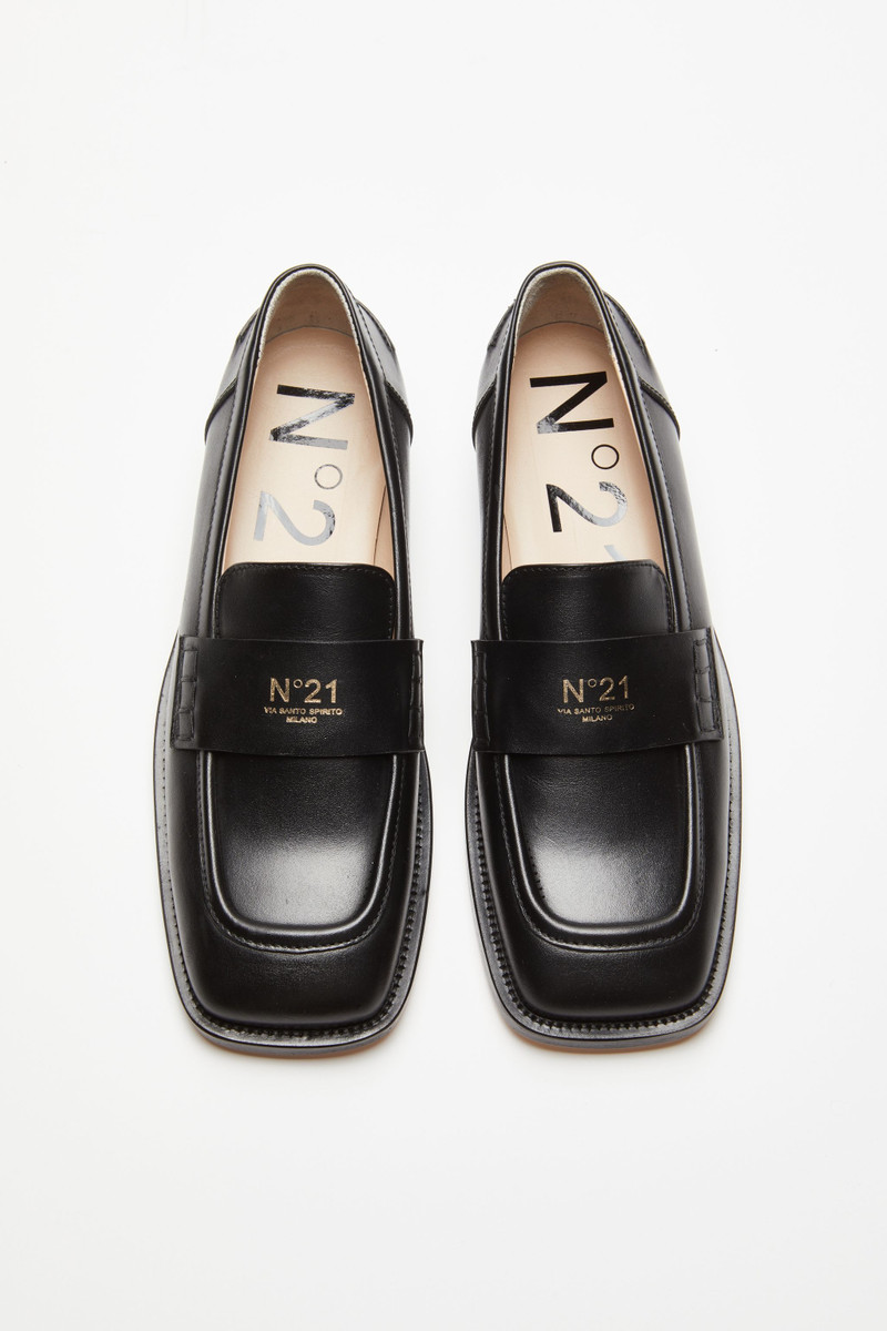 LOGO-PRINT LOAFERS 2