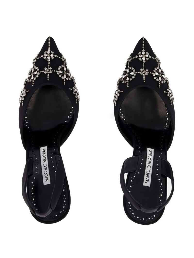 crystal-embellished stiletto pumps 4