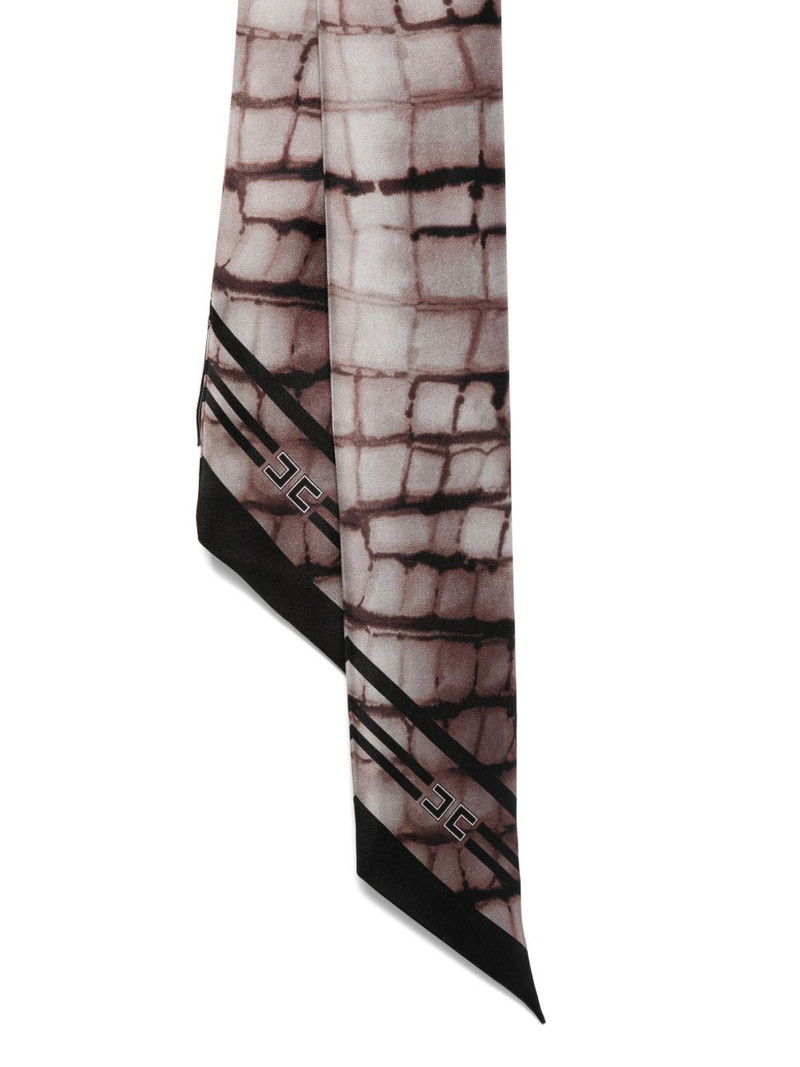 ELISABETTA FRANCHI patterned scarf outlook