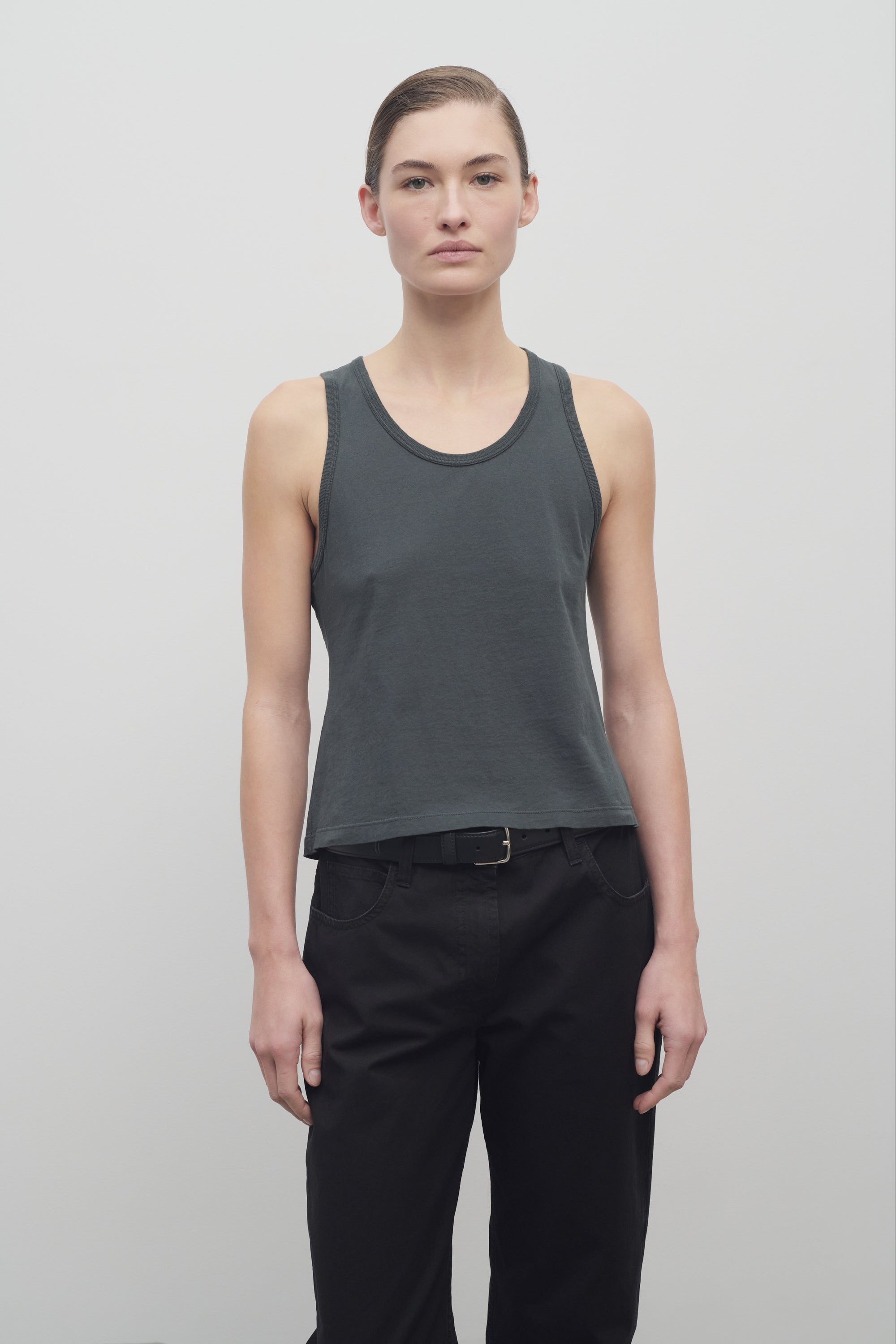 Serin Tank Top in Cotton - 3