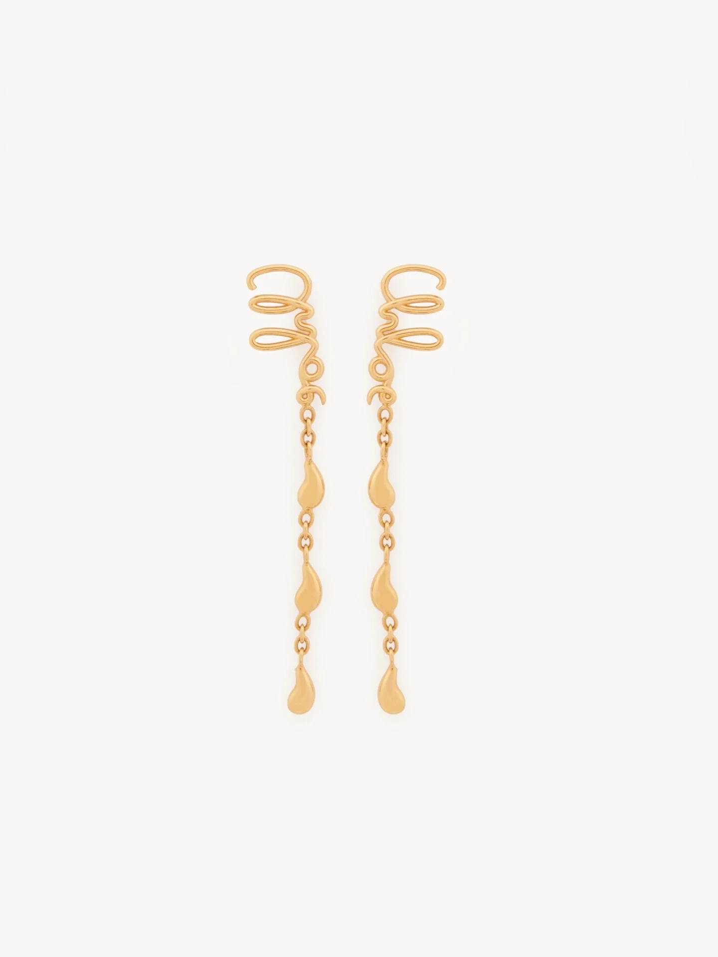 THE CHLOÉ ICONIC DANGLING EARRINGS - 1