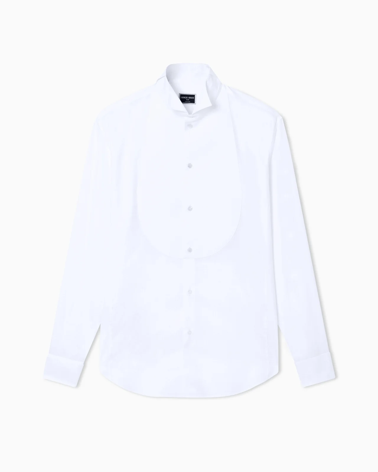 Icon tuxedo shirt in cotton poplin - 1
