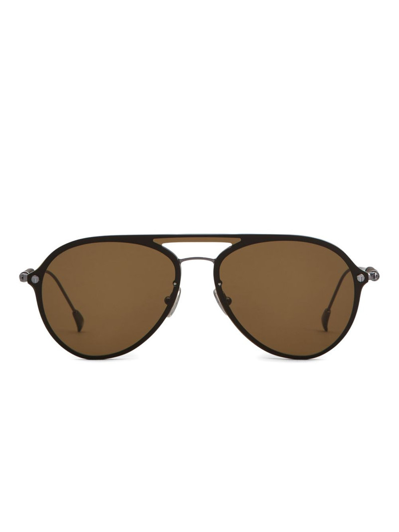 pilot-frame sunglasses 1