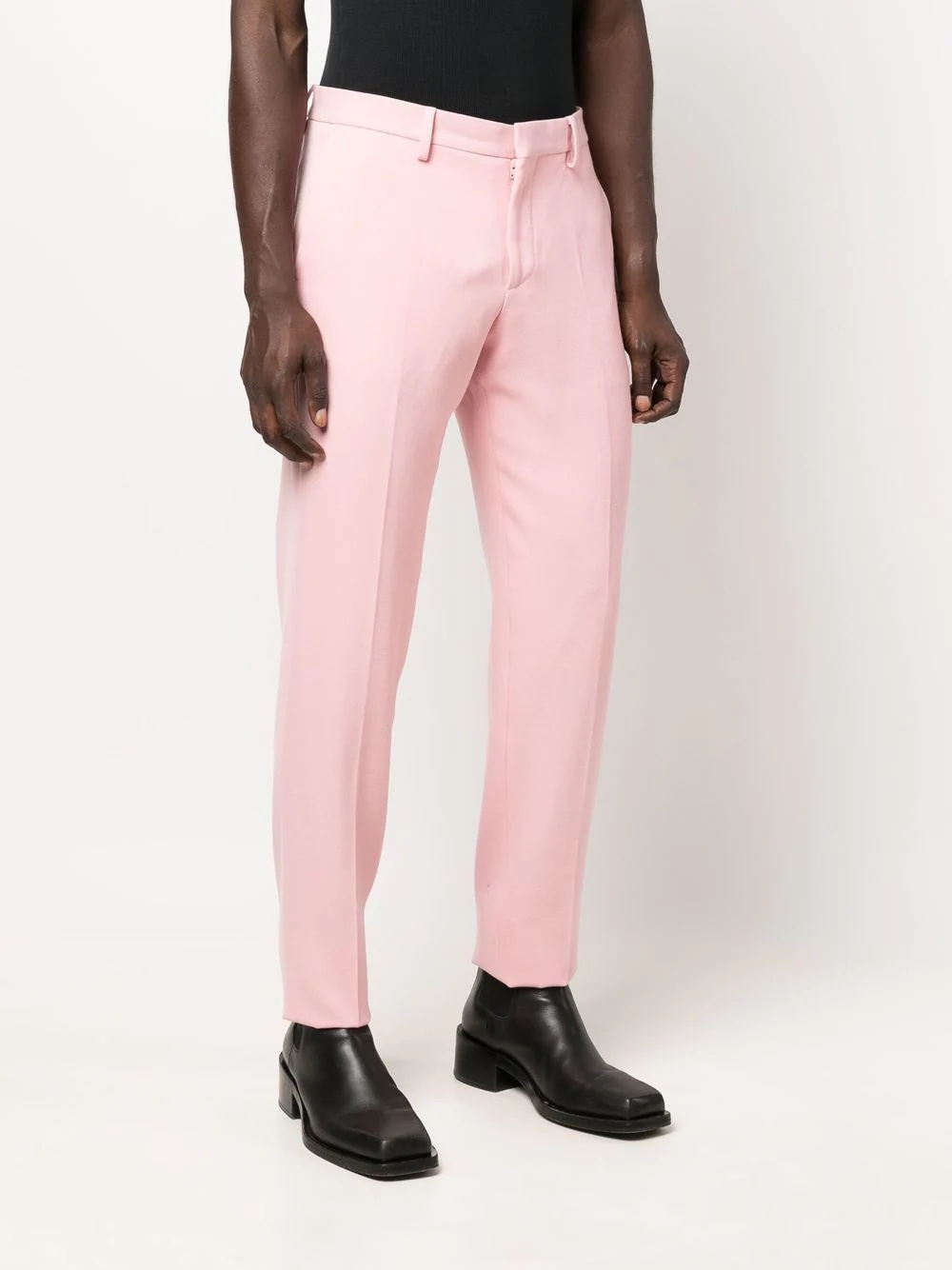 virgin wool tailored trousers - 3