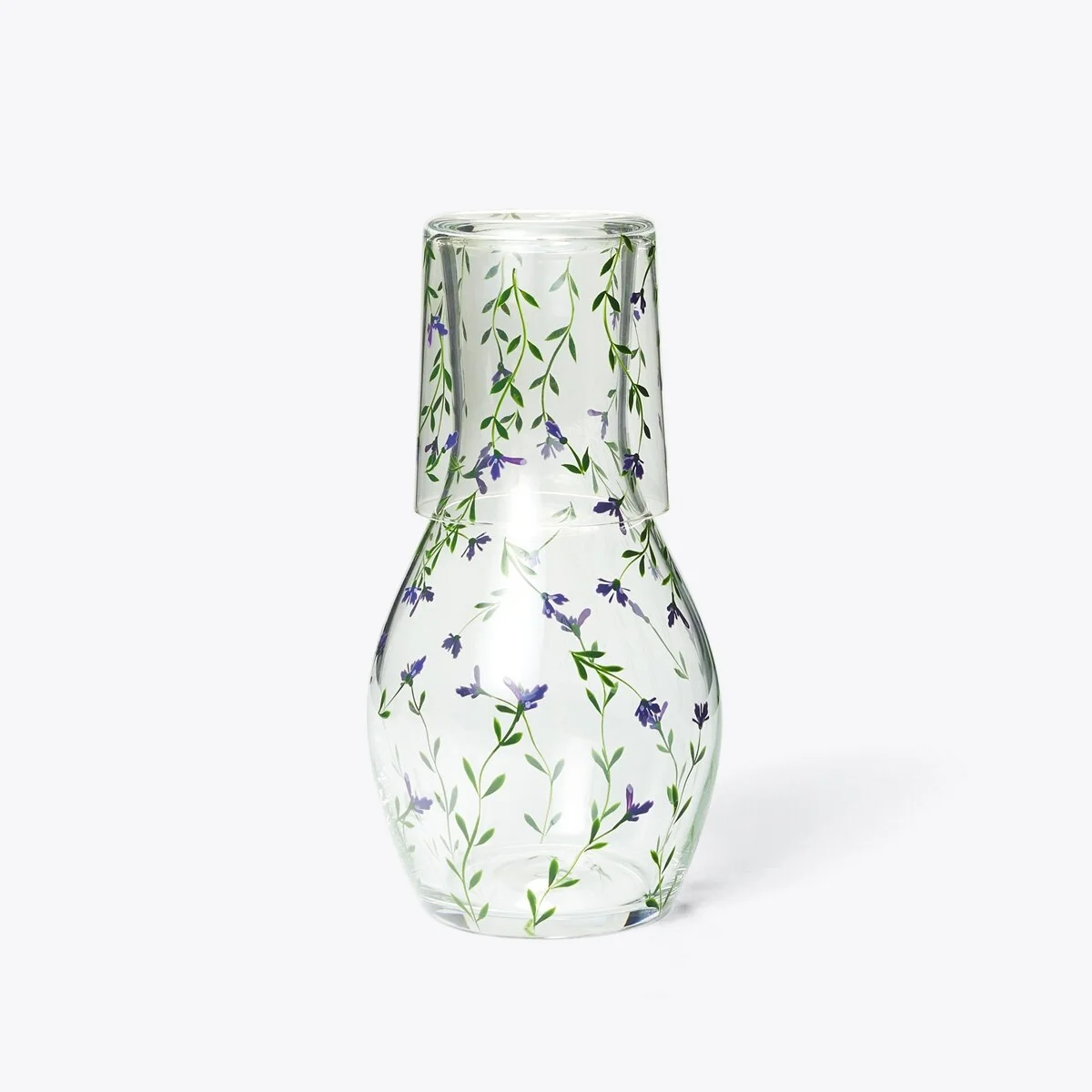 Jolie Fleur Carafe and Cup Set - 1