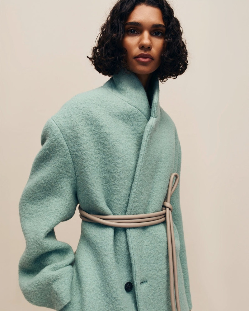 Fear of God Boiled Wool Double Breasted Overcoat outlook