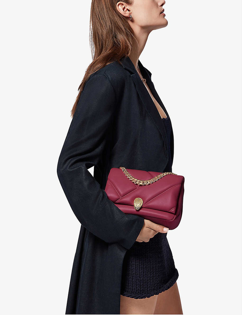 Serpenti Cabochon Maxi Chain quilted leather cross-body bag 7