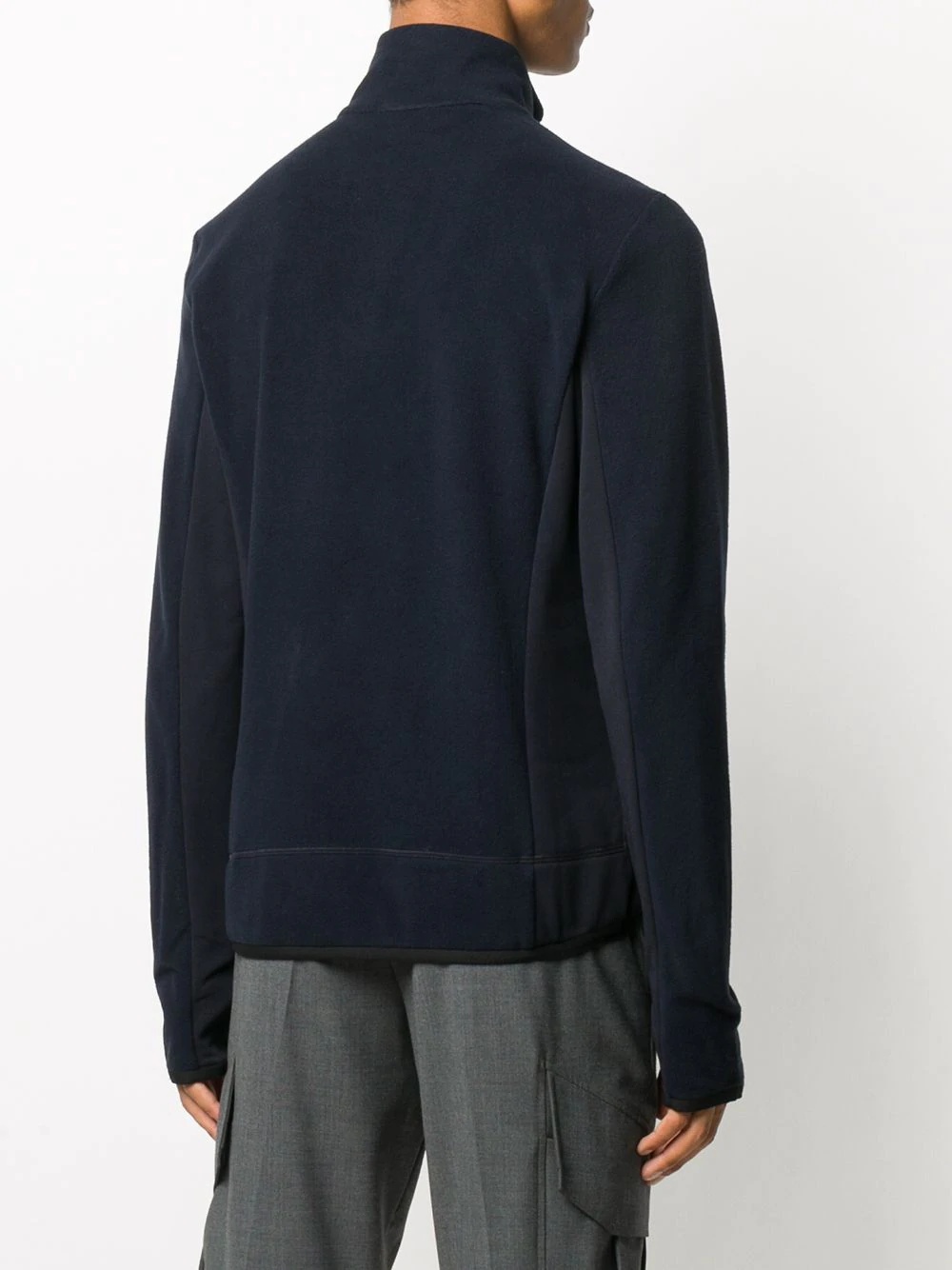 half-zip knit jumper - 4