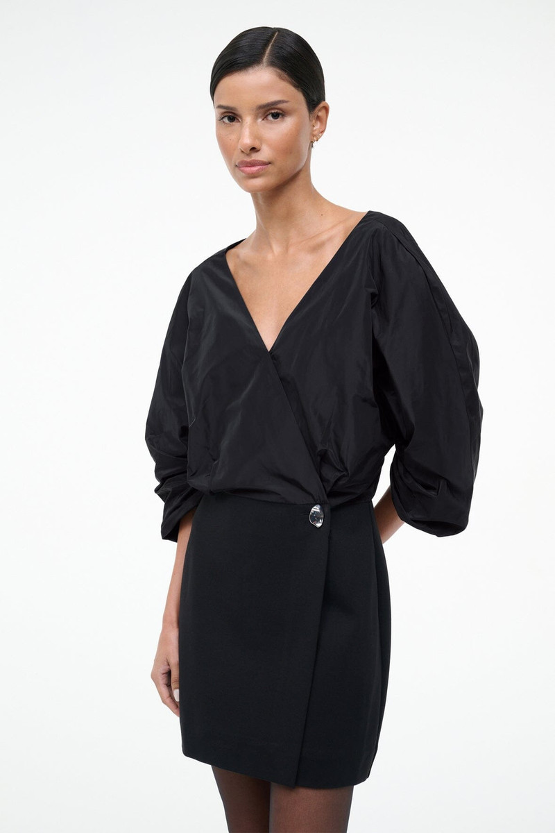 STAUD STAUD ORION MINI DRESS BLACK outlook