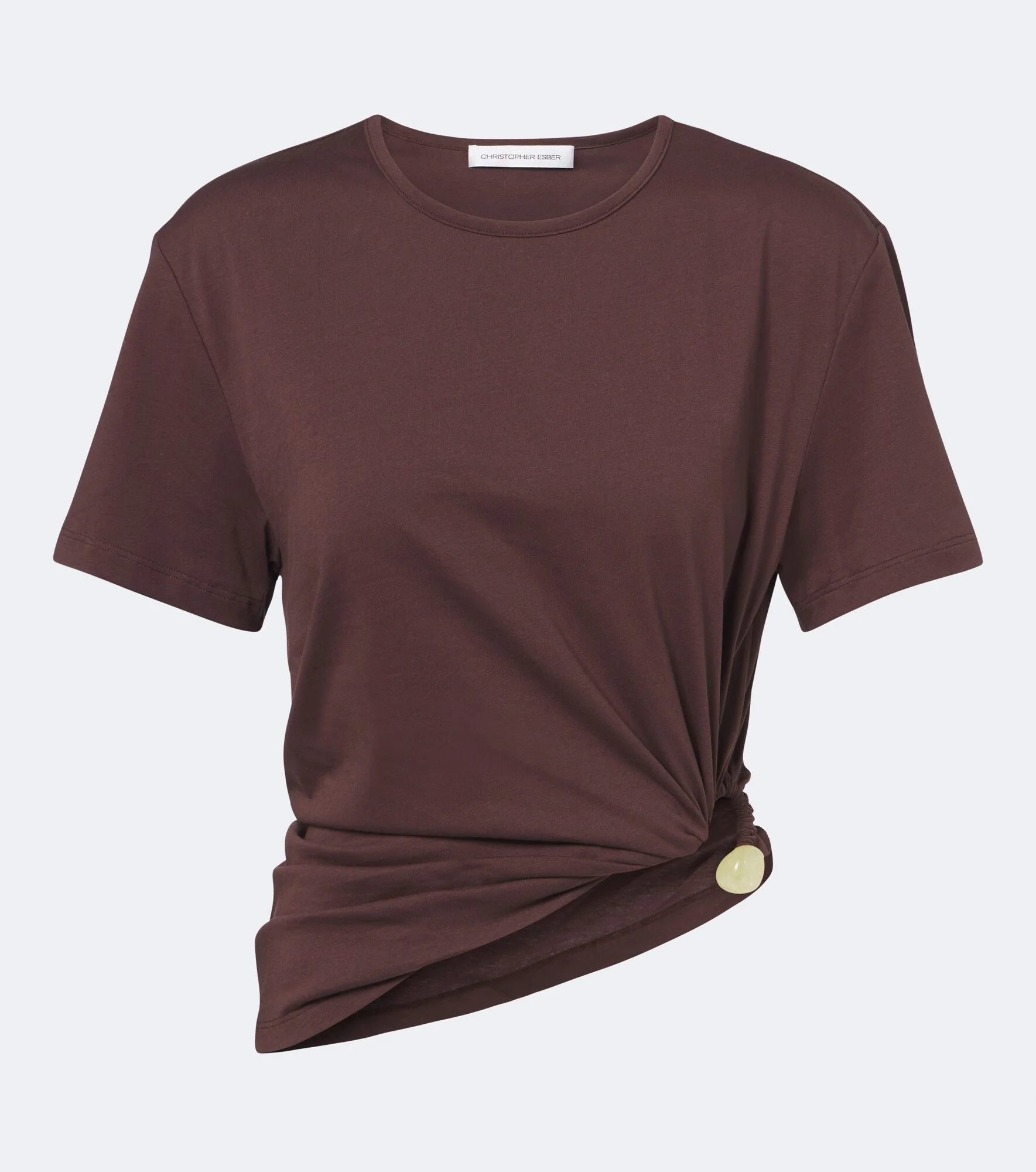 Bree Quartz cotton jersey T-shirt - 1