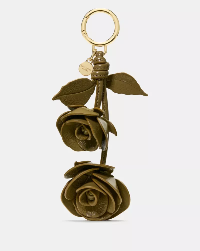 Charmed Rose Bag Charm - 1