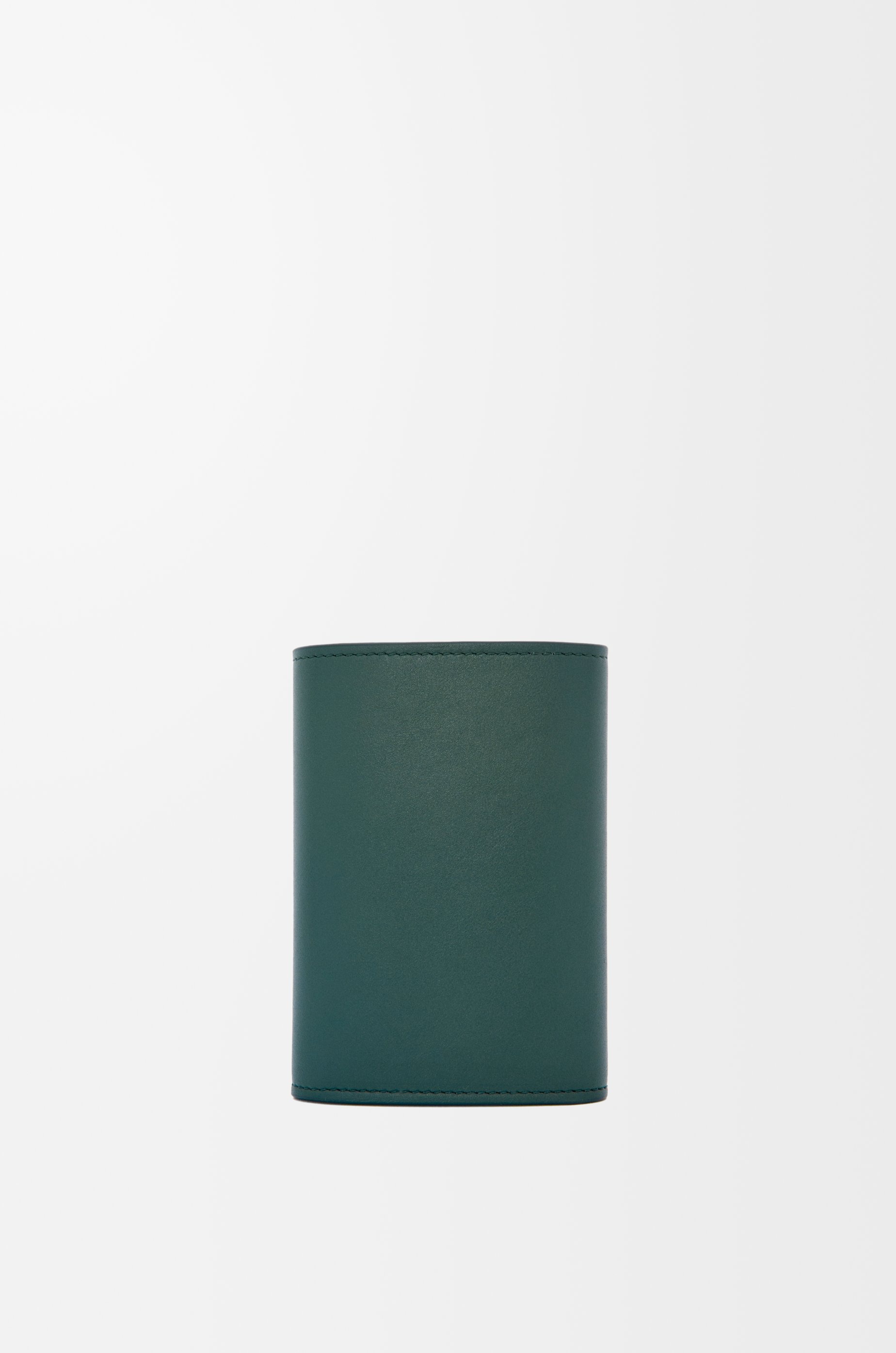 Pebble small vertical wallet in shiny nappa calfskin - 4