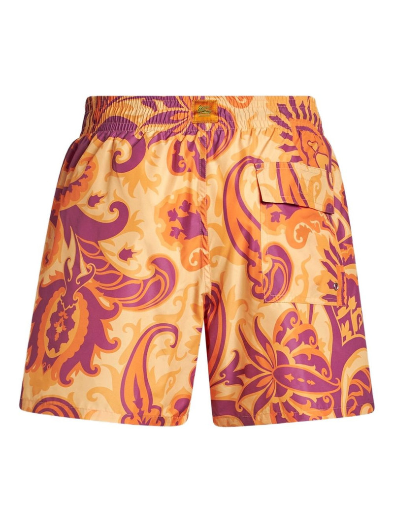 Etro paisley-print swim shorts outlook