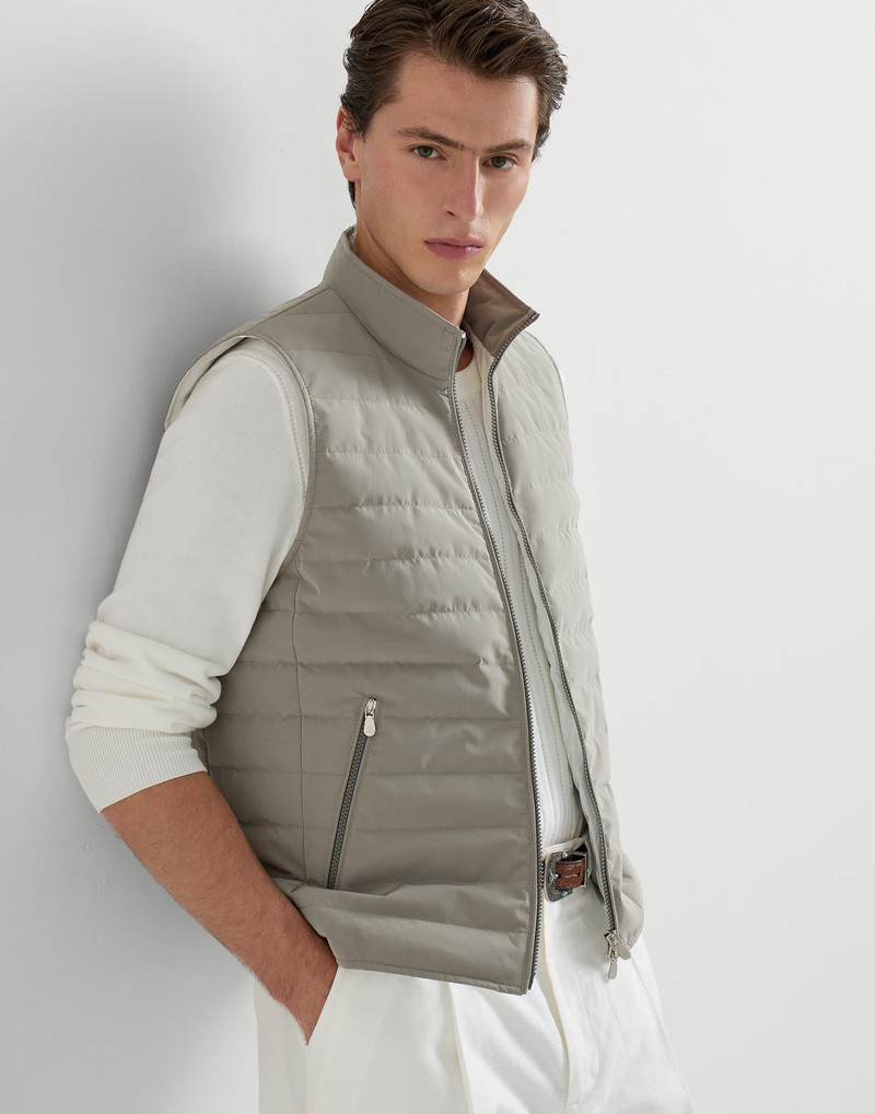 Bonded nylon down vest 5