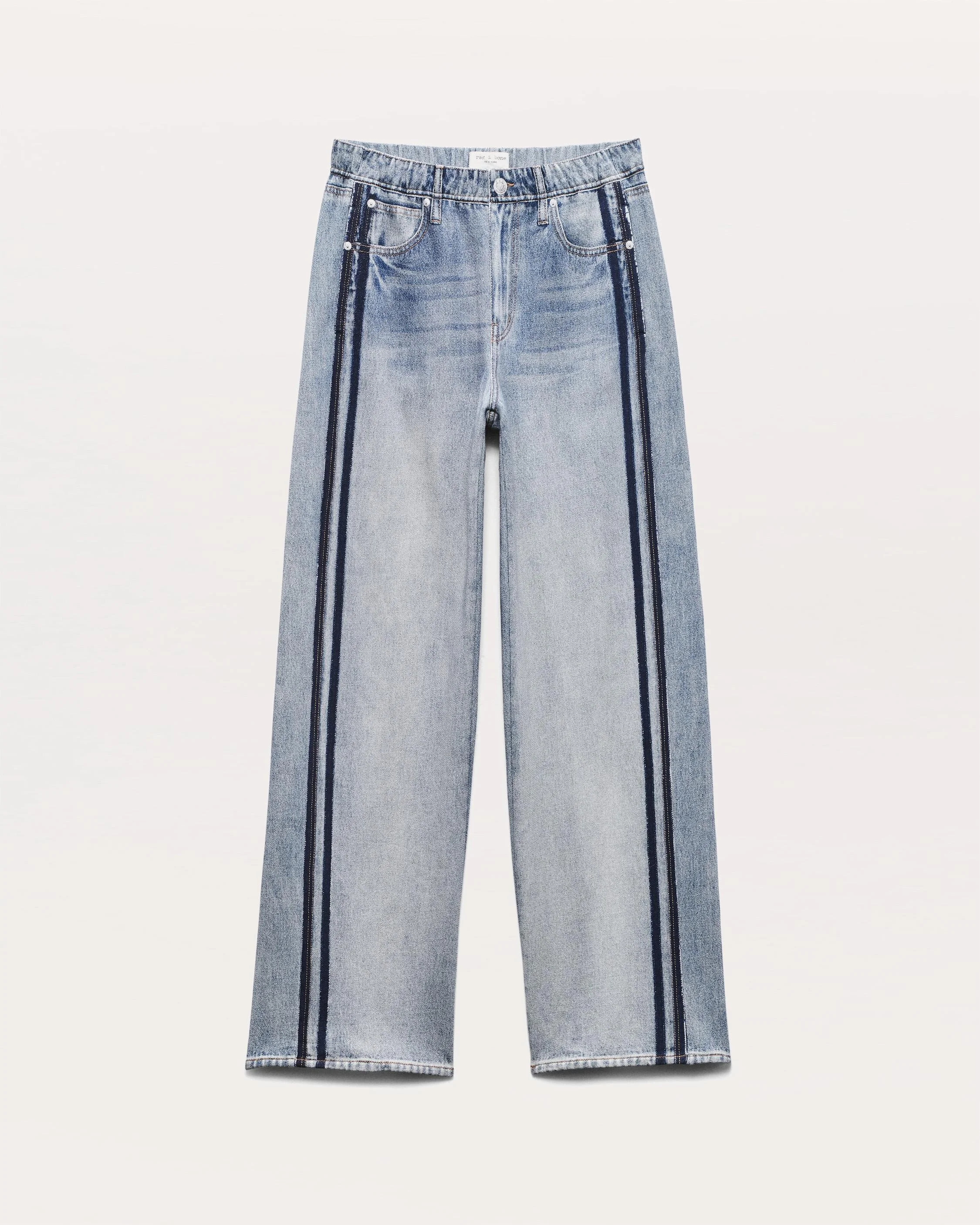 Miramar Terry Wide-Leg Track Pants Cotton Terry - 1