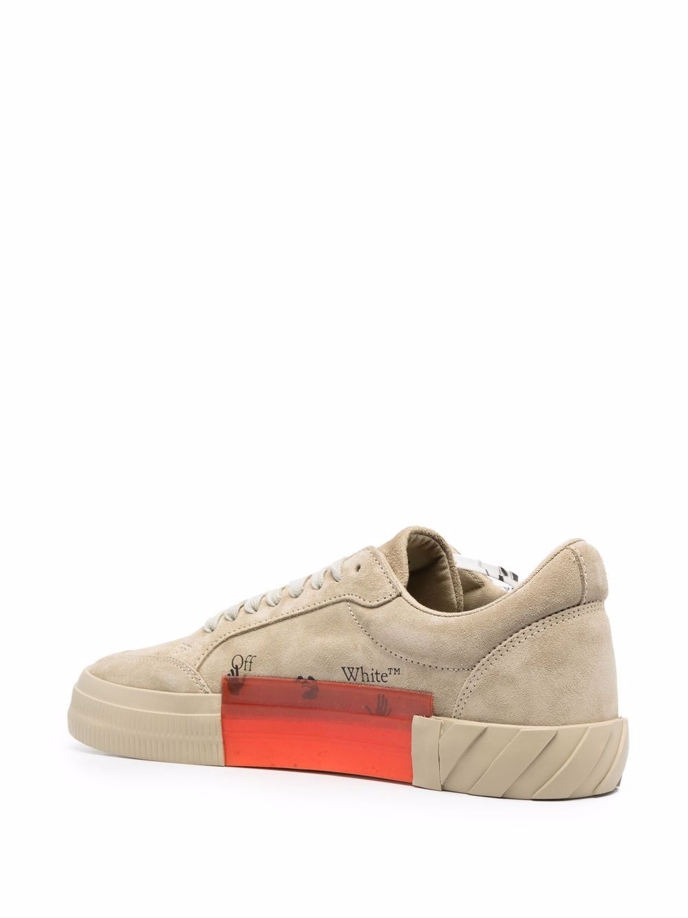 Vulcanized low-top suede sneakers - 3