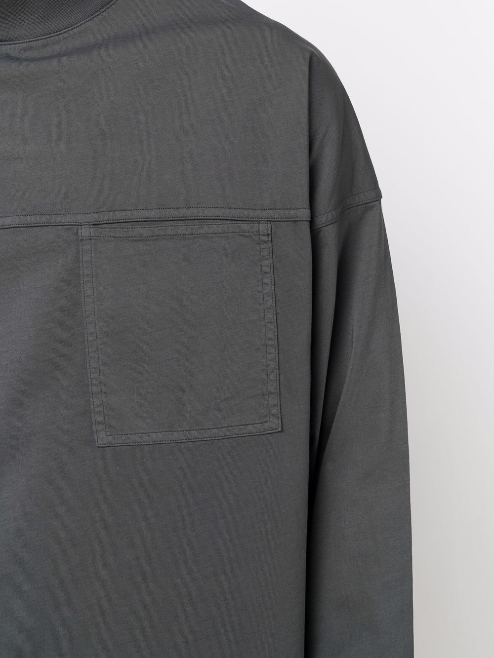 panelled pocket sweatshirt - 5