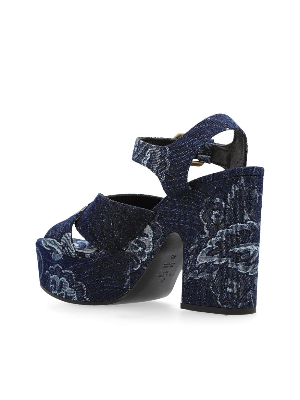 denim sandals - 5