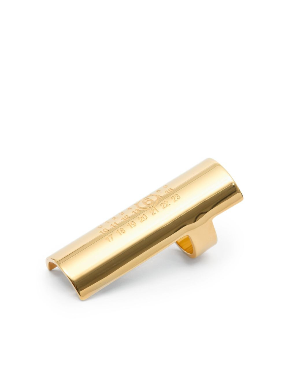 engraved open-band ring - 4
