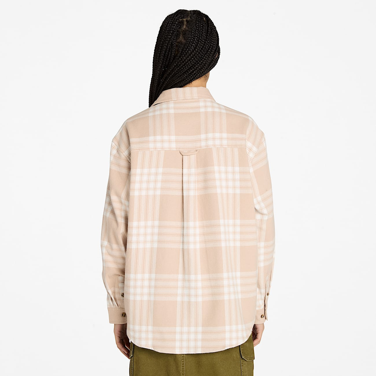 Women's Midweight Flannel Pocket Shirt - 5