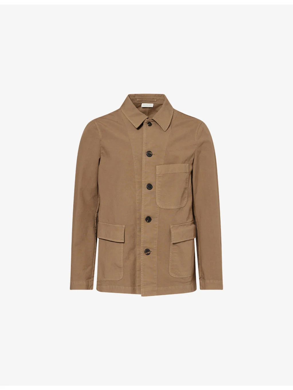 Braxton Patch-Pocket Cotton Field Jacket - 1