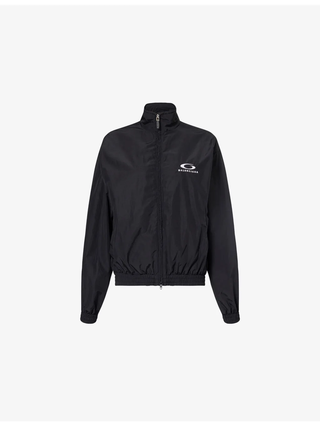 Logo-Embroidered Cotton-Blend Track Jacket - 1