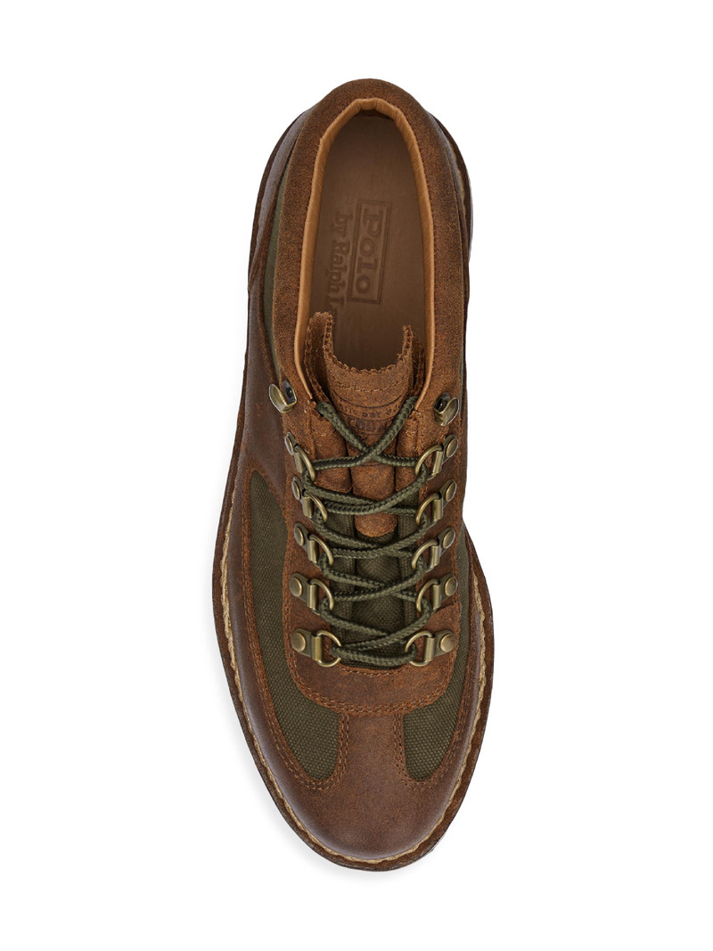 Men's Alpine Waxed Suede Boots - Teak Canopy Olive 5