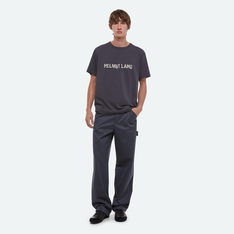 Helmut Lang CRUMPLED LOGO TEE outlook