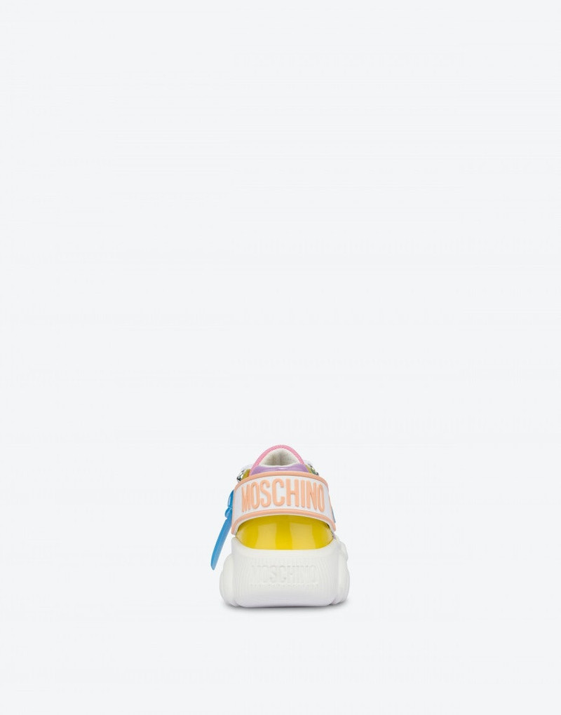 Moschino ROLLER SKATES TEDDY SHOES outlook