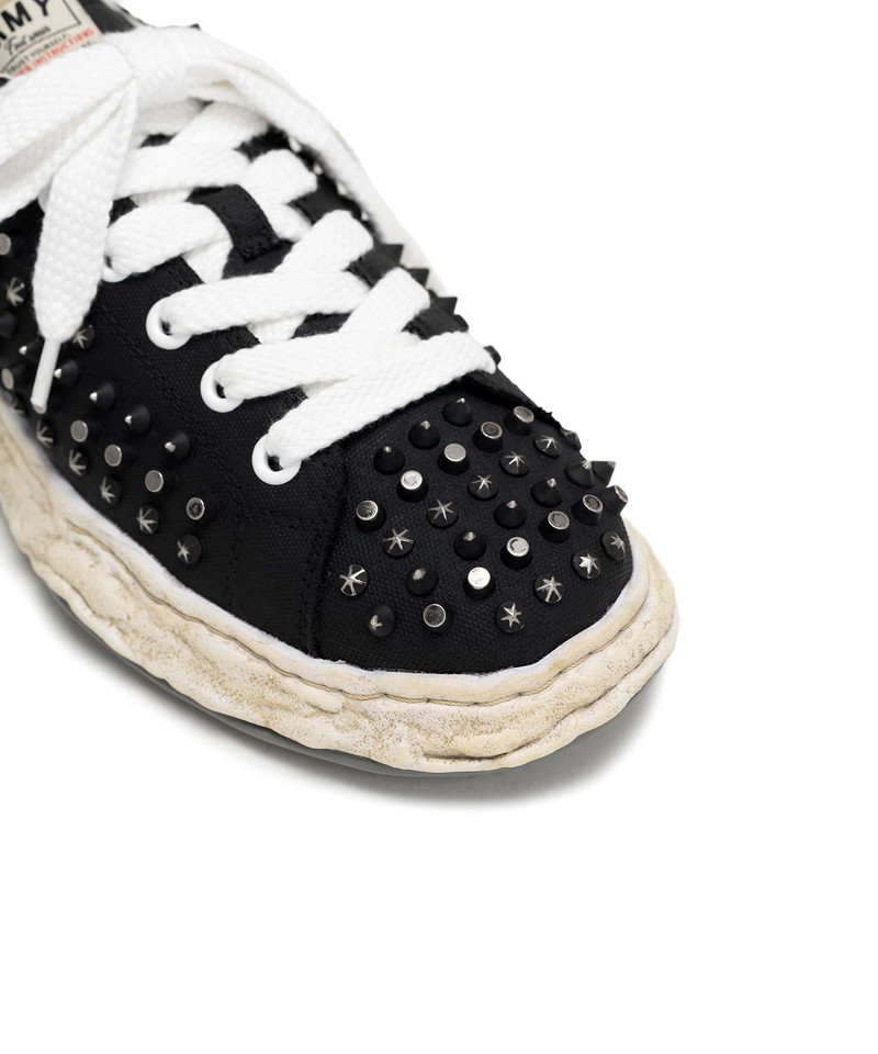"CHARLES"OG Sole Studded Canvas Low-top Sneaker 11