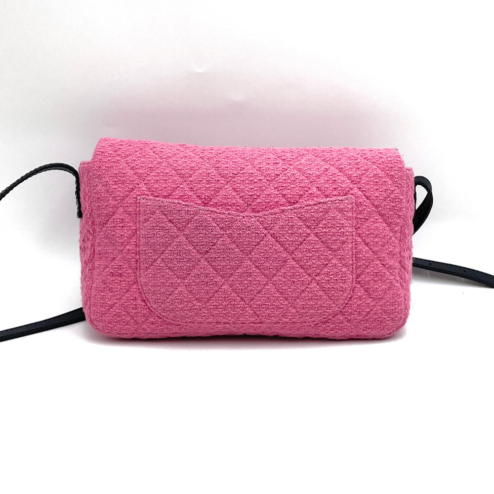 Chanel 2009 No. 13 Tweed Mademoiselle Crossbody Bag - 3