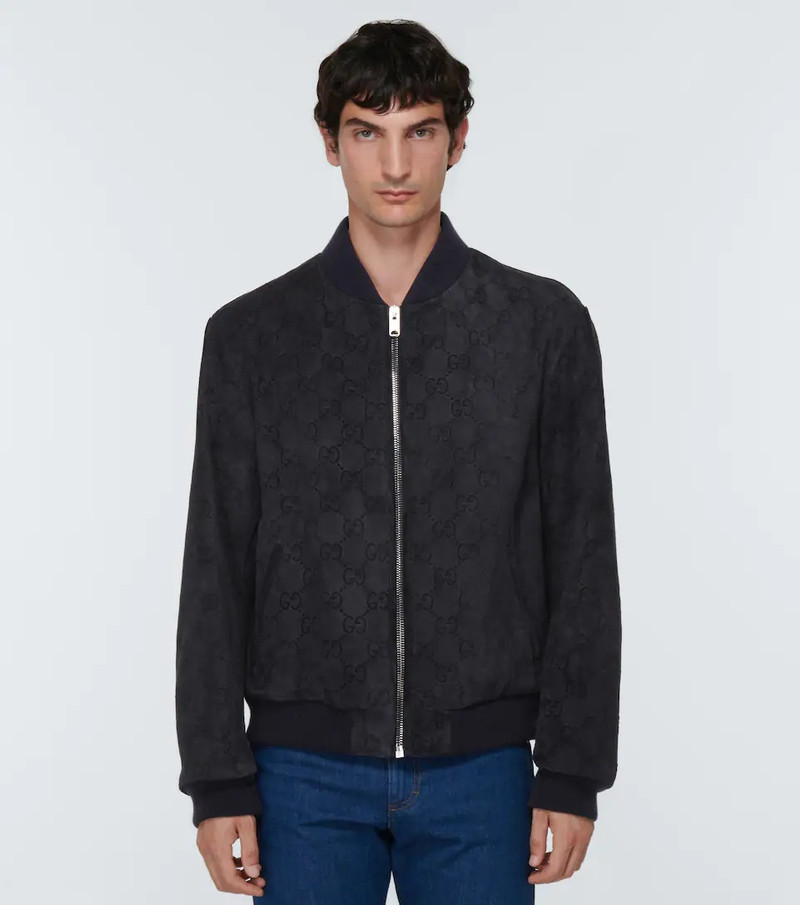GG leather bomber jacket 3