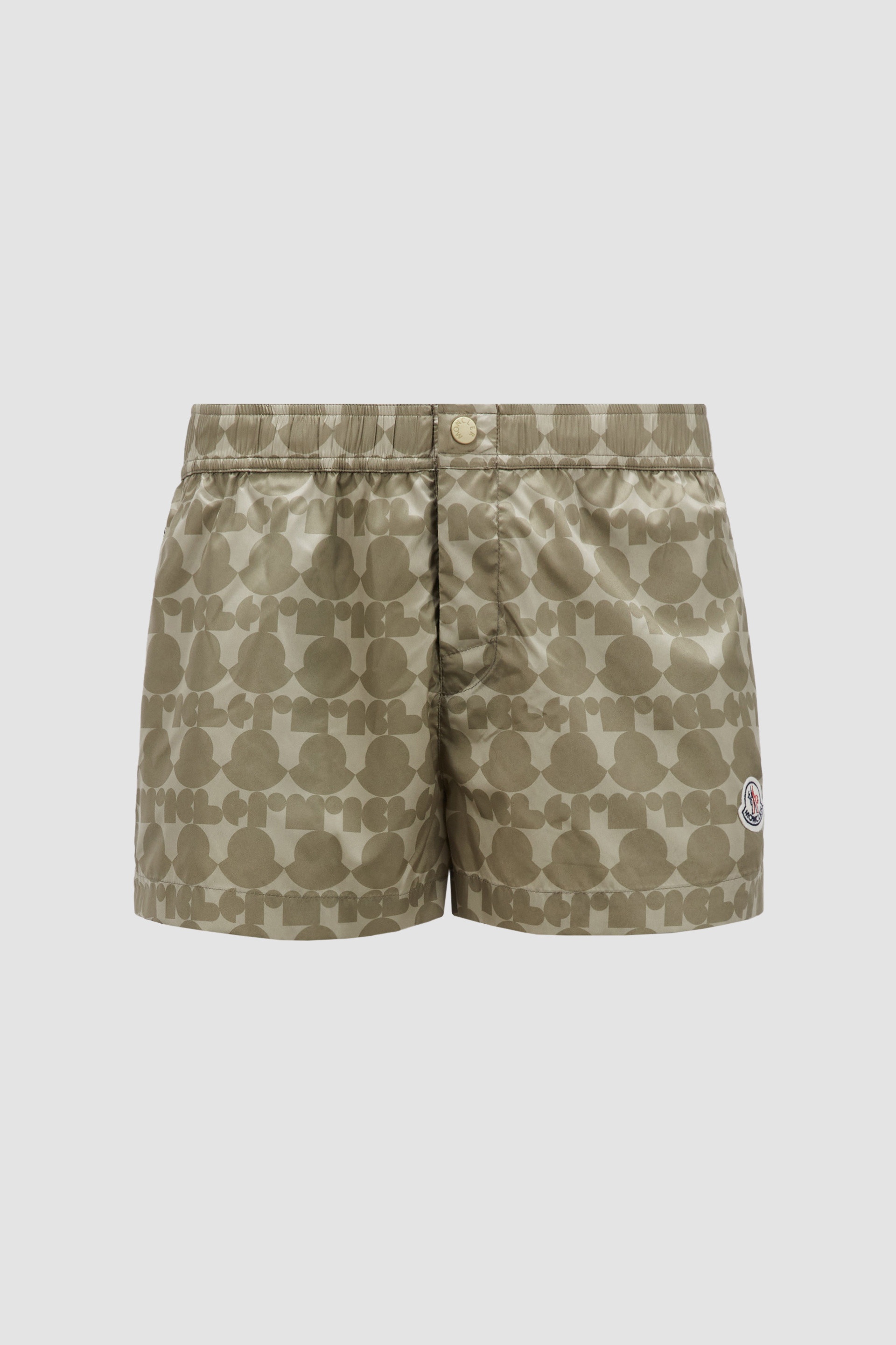 Logo Print Swim Shorts - 1