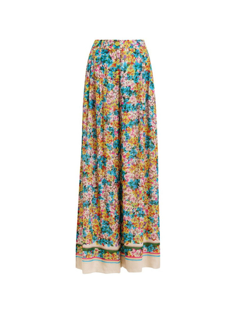 floral-print trousers 1