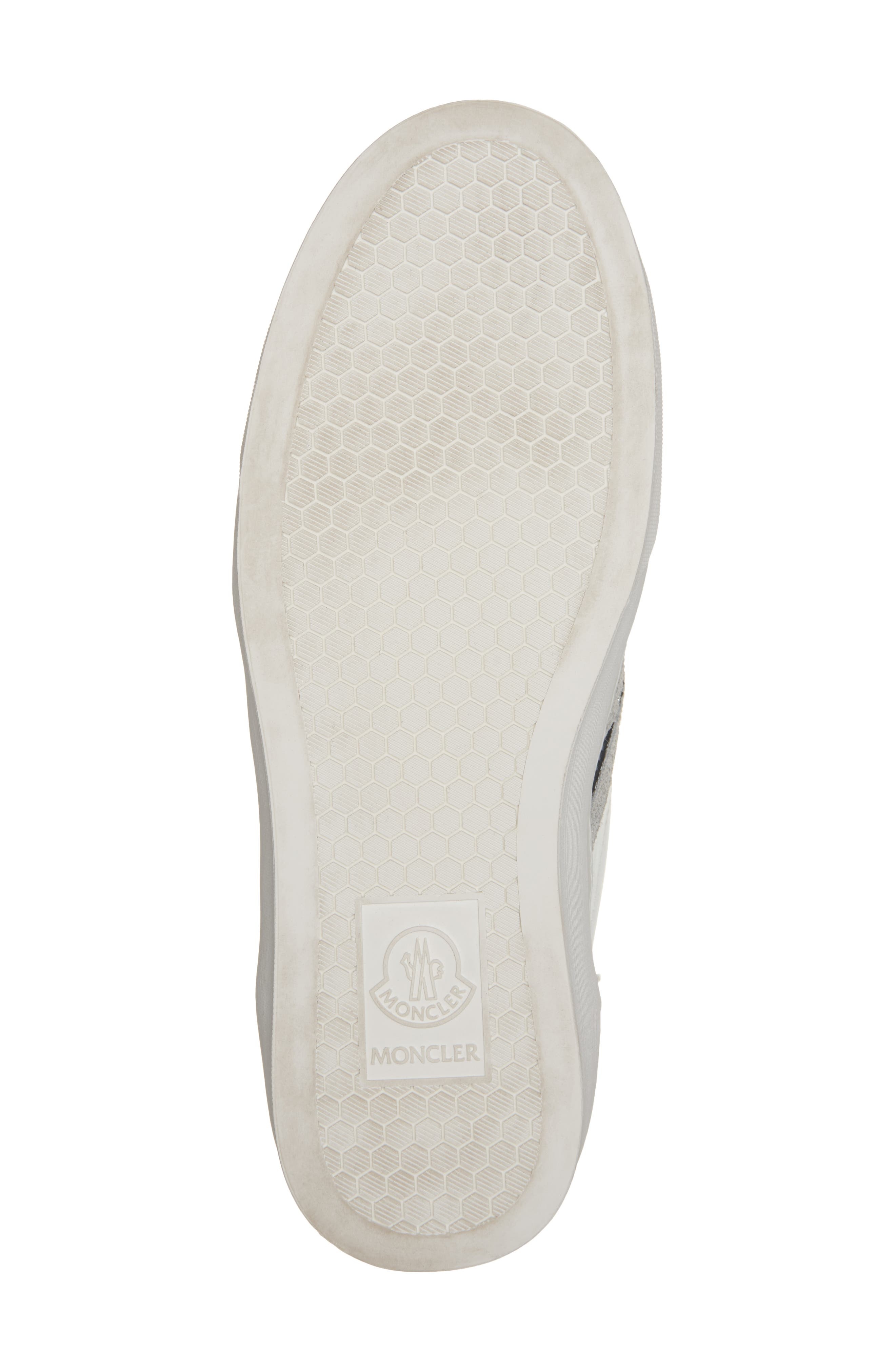Moncler Monaco Sneaker in Brilliant White at Nordstrom - 6
