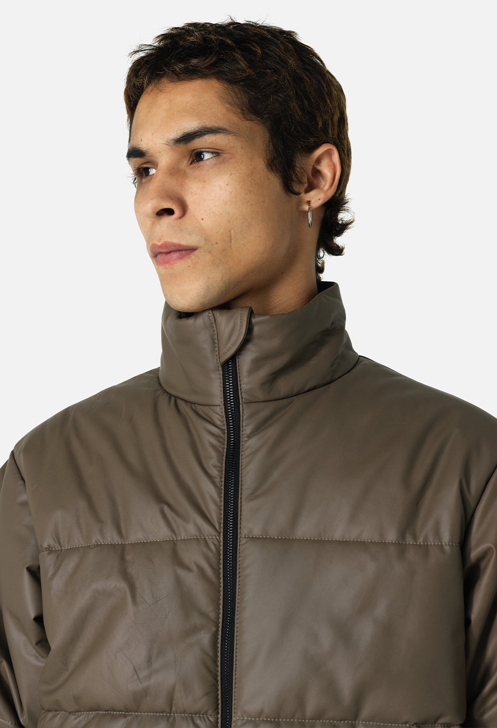 LEATHER PICO PUFFER - 8